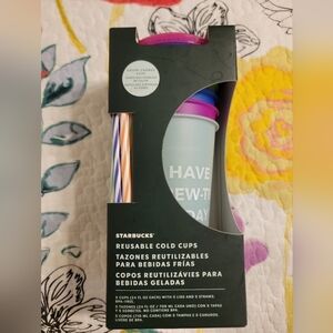 Starbucks Reusable Color Changing Cold Cups, LATAM 2022 Release